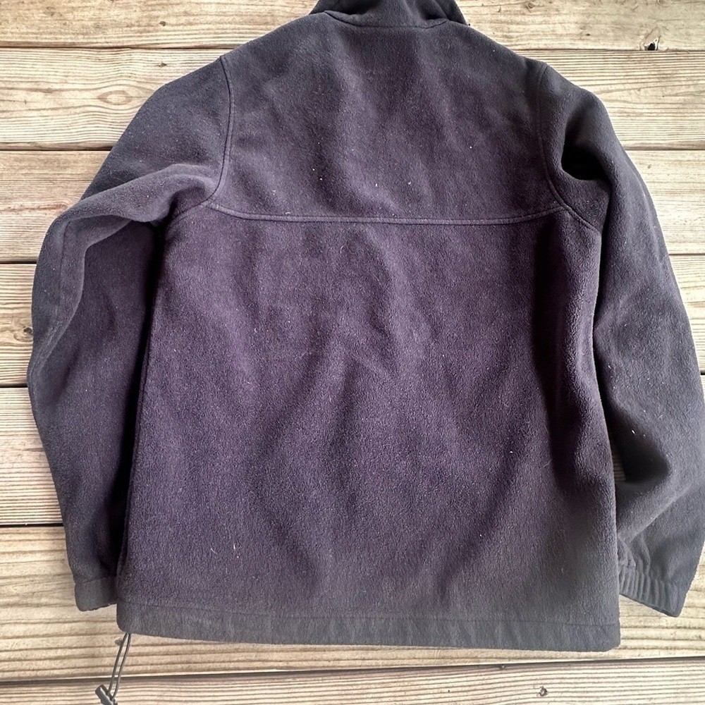 Columbia Black Full Zip performance Fleece Jacket - Picture 8 of 8